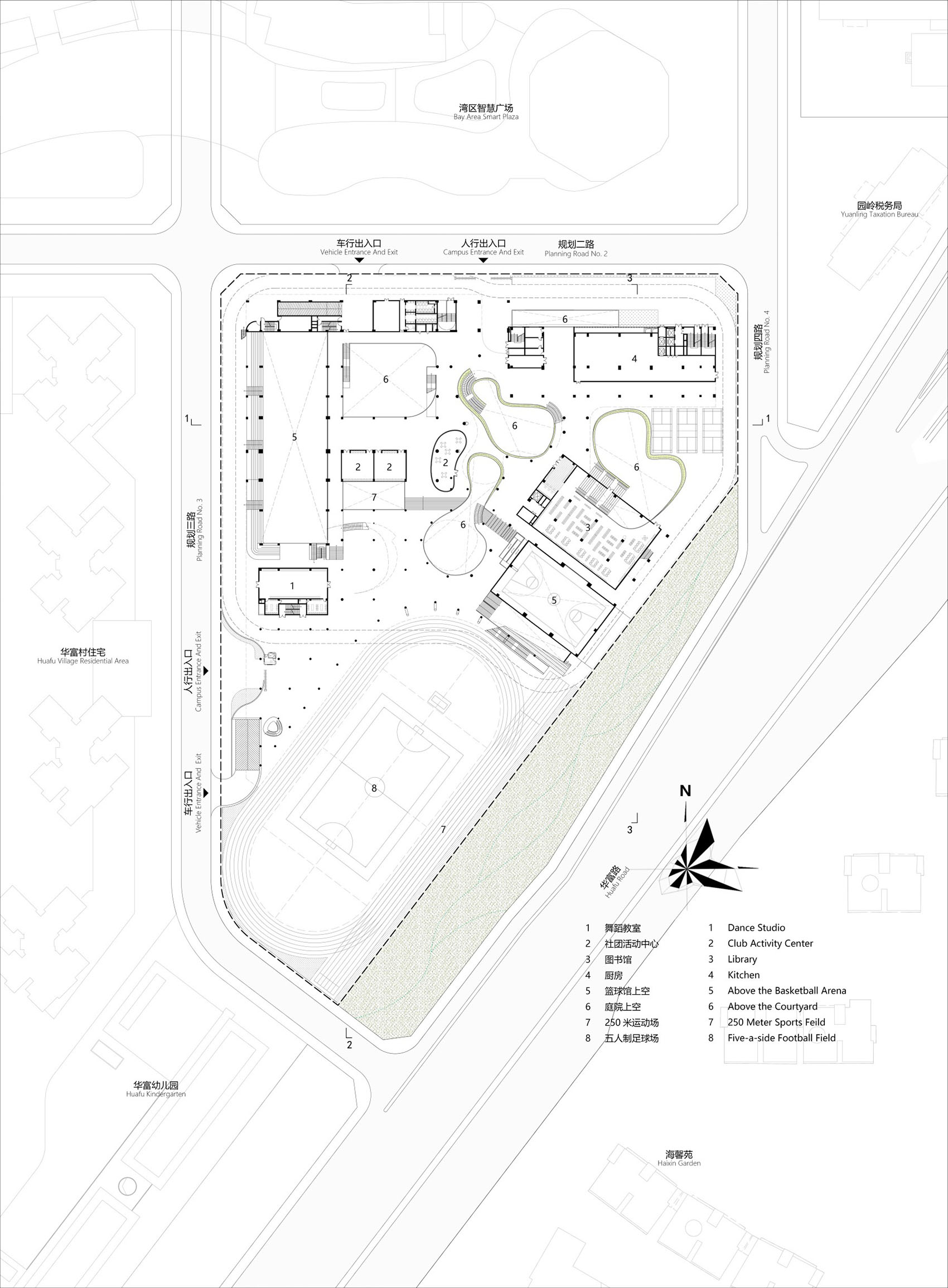 深圳红岭教育集团华富实验学校丨中国深圳丨深圳市建筑设计研究总院有限公司  城市建筑与环境设计研究院-59