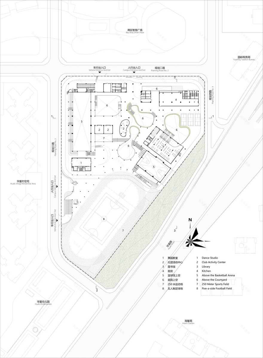 深圳红岭教育集团华富实验学校丨中国深圳丨深圳市建筑设计研究总院有限公司 城市建筑与环境设计研究院-59