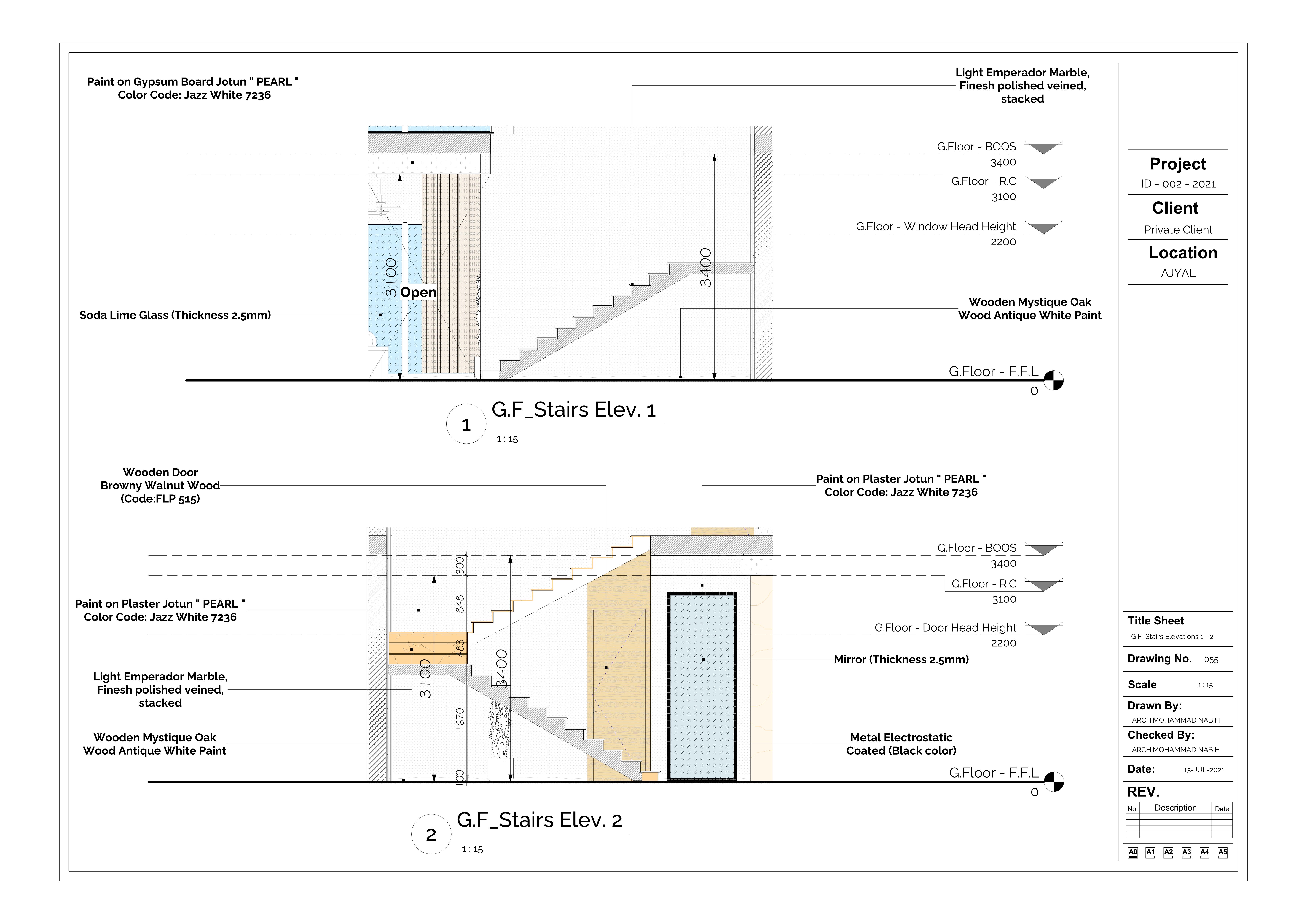 Khalifa Villa-Stairs-7