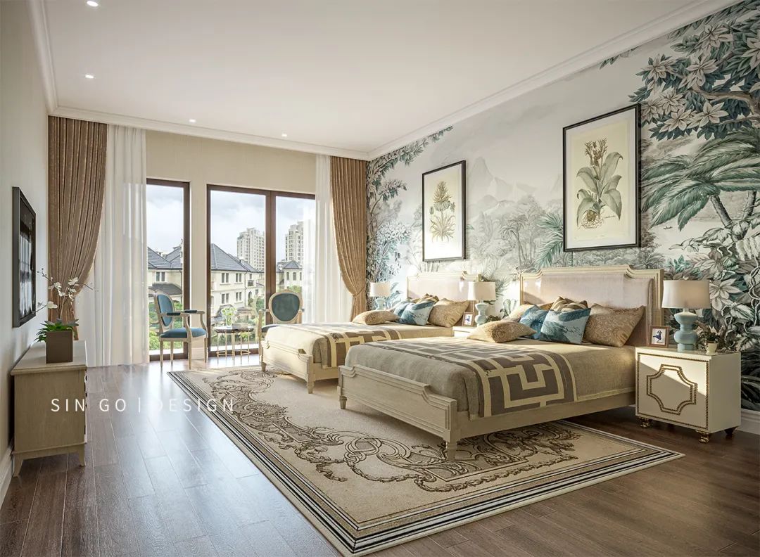 千岛湖玫瑰园 | 简约美式,与景同筑的诗意生活-31