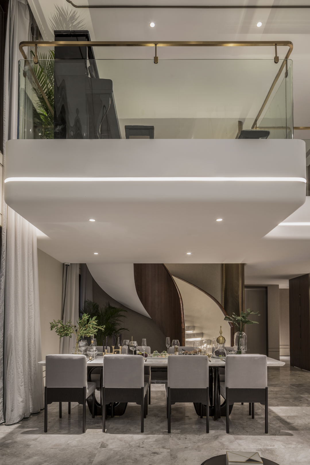 内敛空间力量感,打造呼吸生活氛围丨上海云素空间设计-25