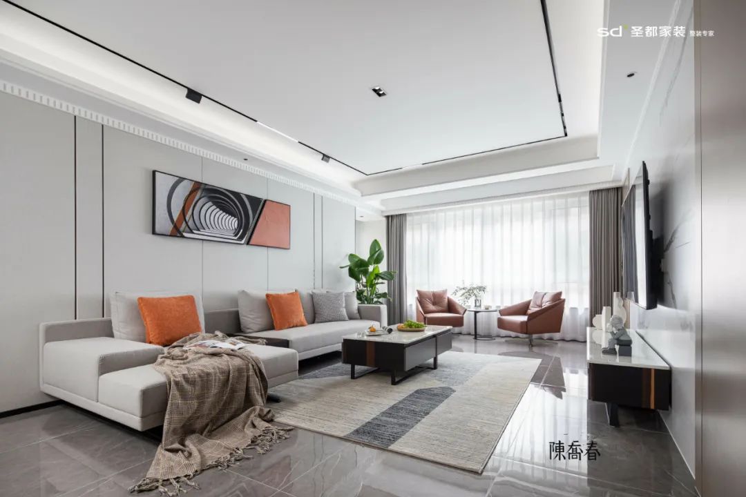 《川上橙花》 | 现代台式设计,放大空间的艺术-6