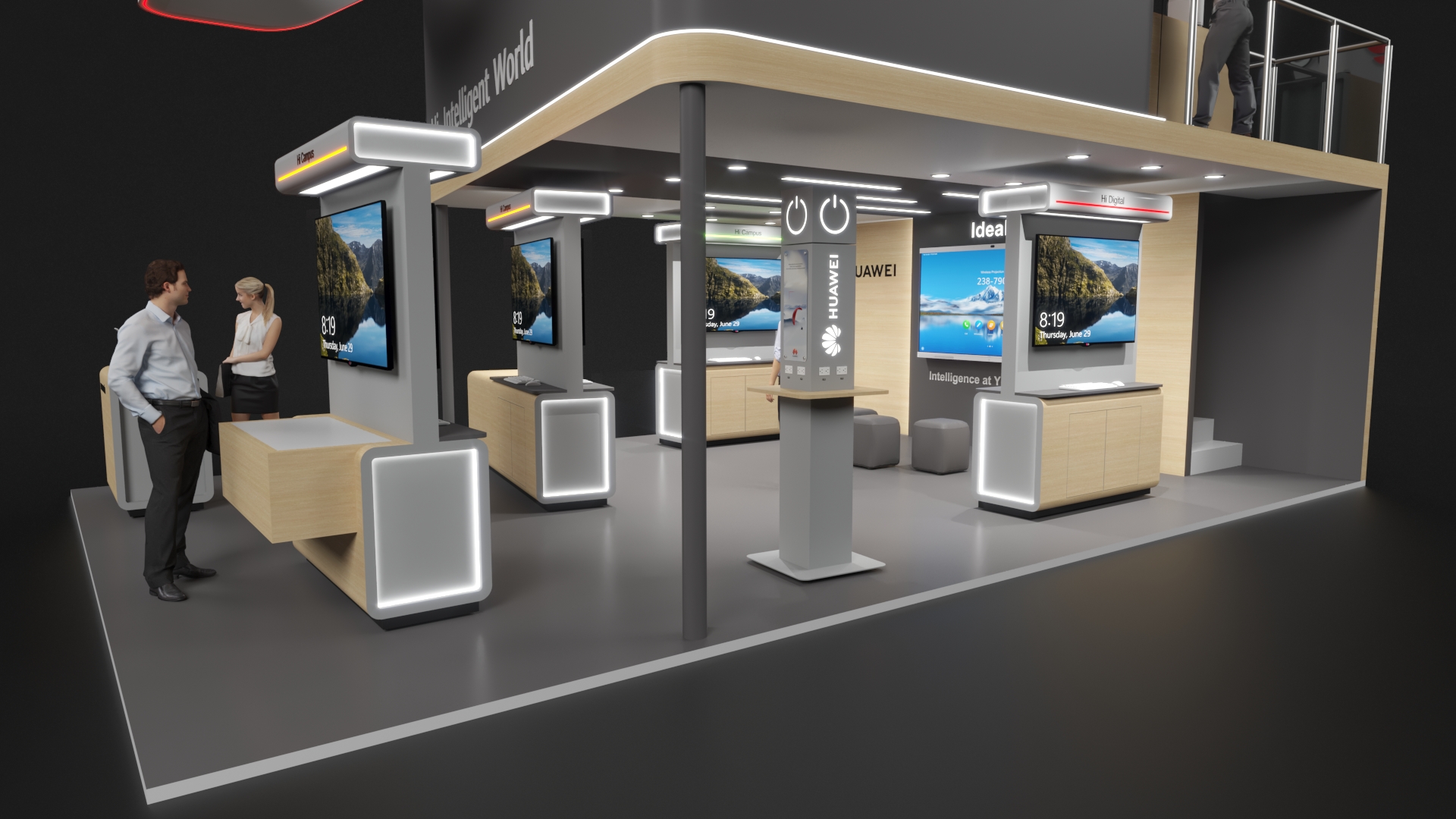 HUAWEI EXHIBITION STAND-3