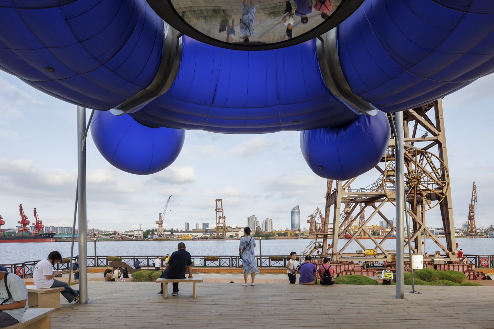 2025上海城市空间艺术季《航舵》装置丨中国上海丨上海重峰建筑设计咨询有限公司-35