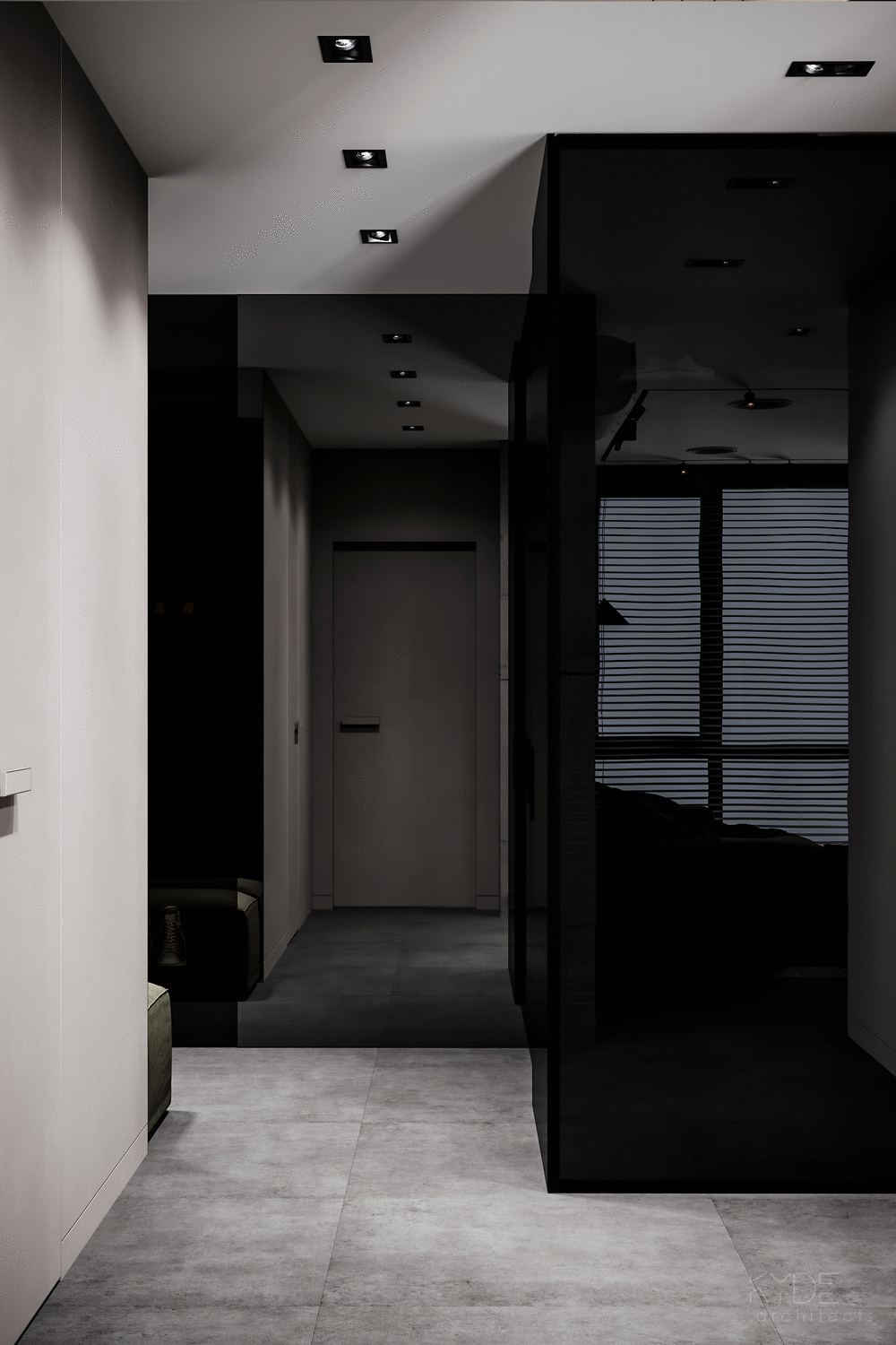 68㎡高级灰原木公寓,现代轻奢的魅力空间-33