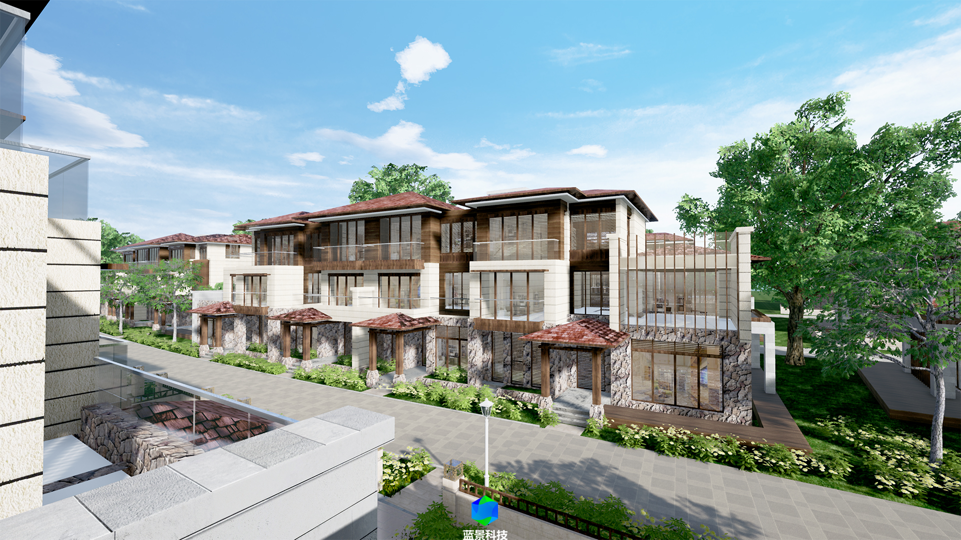 某别墅小区虚拟现实 VR 虚幻 4 引擎制作 ue4-6