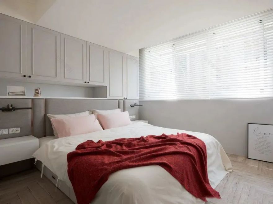 卧室背景墙设计丨中国唐山丨业之峰-57