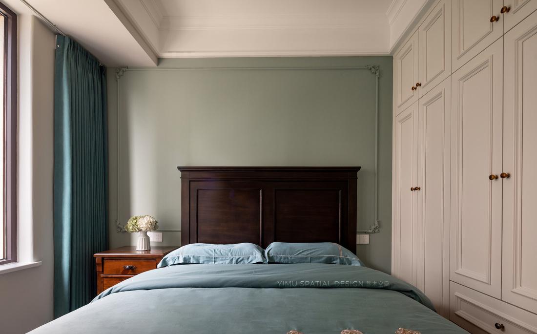 复古美式田园四室两厅设计-43