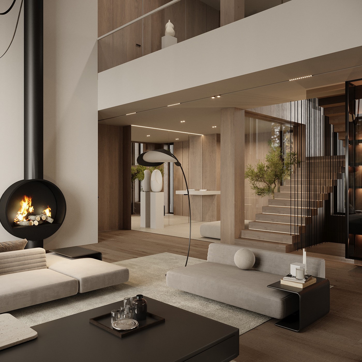 现代轻奢风空间设计-20