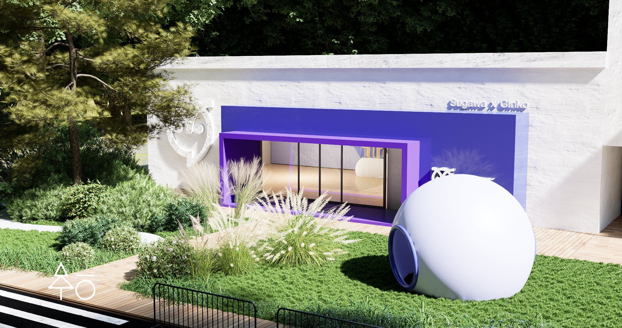 场景设计 | 教育 | 星星孩子和蓝色猫头鹰-3