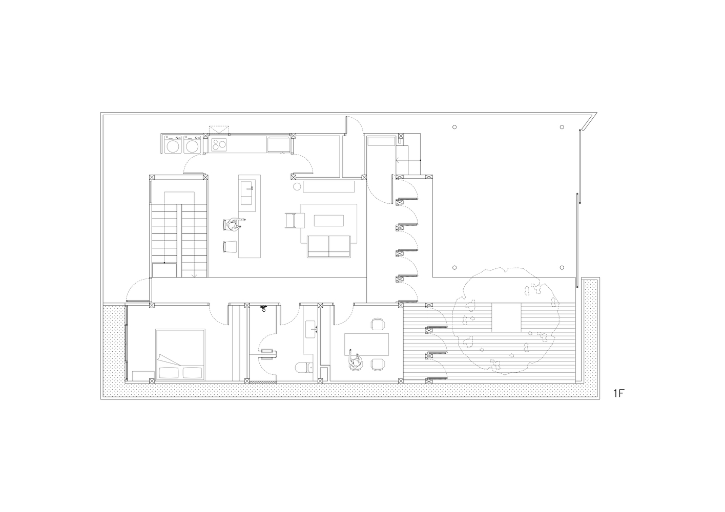 泰国 Samutprakarn 木构家庭住宅设计-4