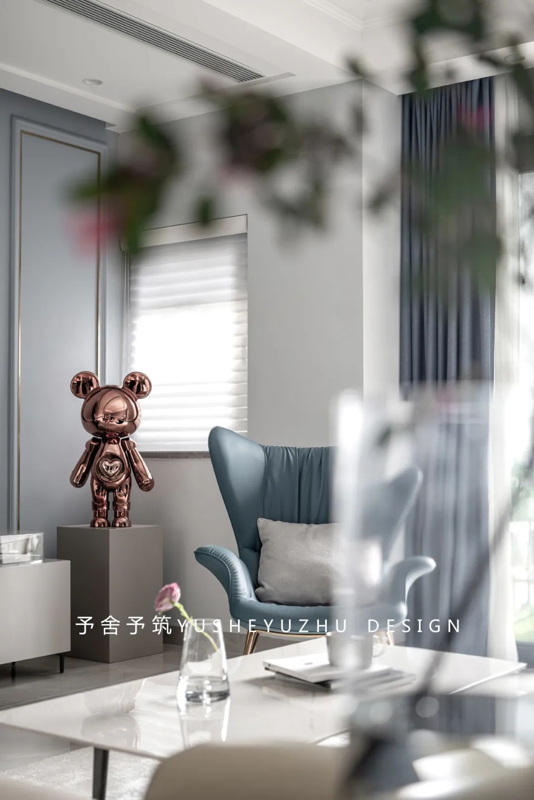 深圳渔民村美式简约之家丨中国深圳丨予舍予筑空间设计（深圳）事务所-1