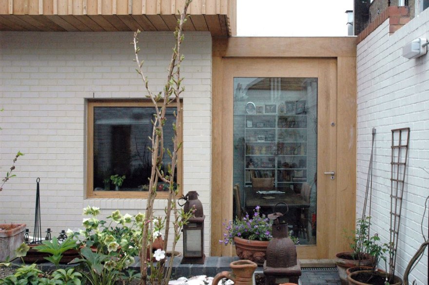 Hackney的“Green Oak”框架房屋丨英国伦敦丨Lynch Architects-14