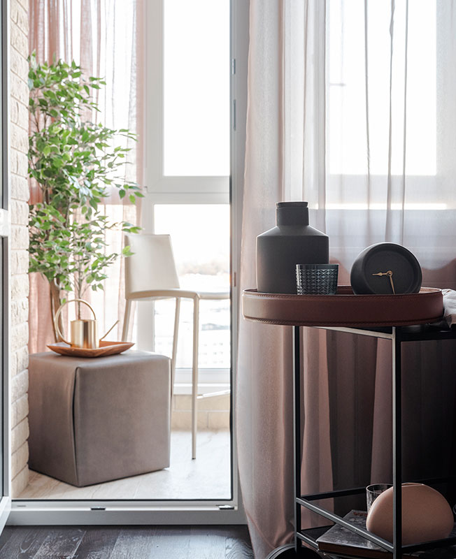 45m²时尚内敛单身小公寓  Alexander Karabatov-8