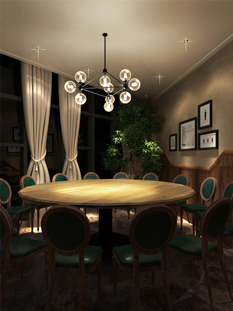 杭州品尚设计︱重庆很高兴见到你餐厅设计-18