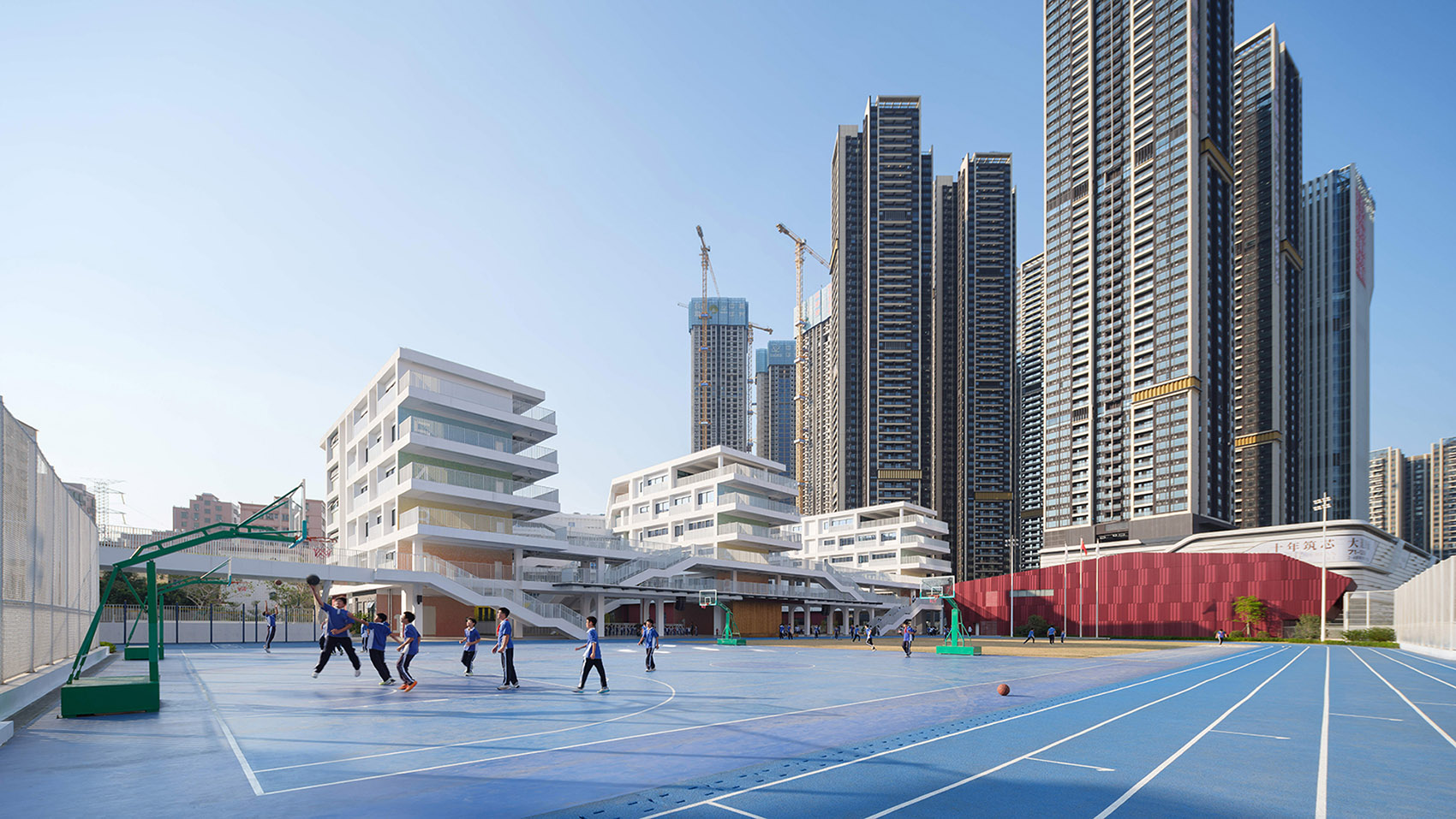 深圳市龙华区外国语学校福城校区丨中国深圳丨深圳大学建筑设计研究院有限公司“钟中 + 钟波涛”工作室-86