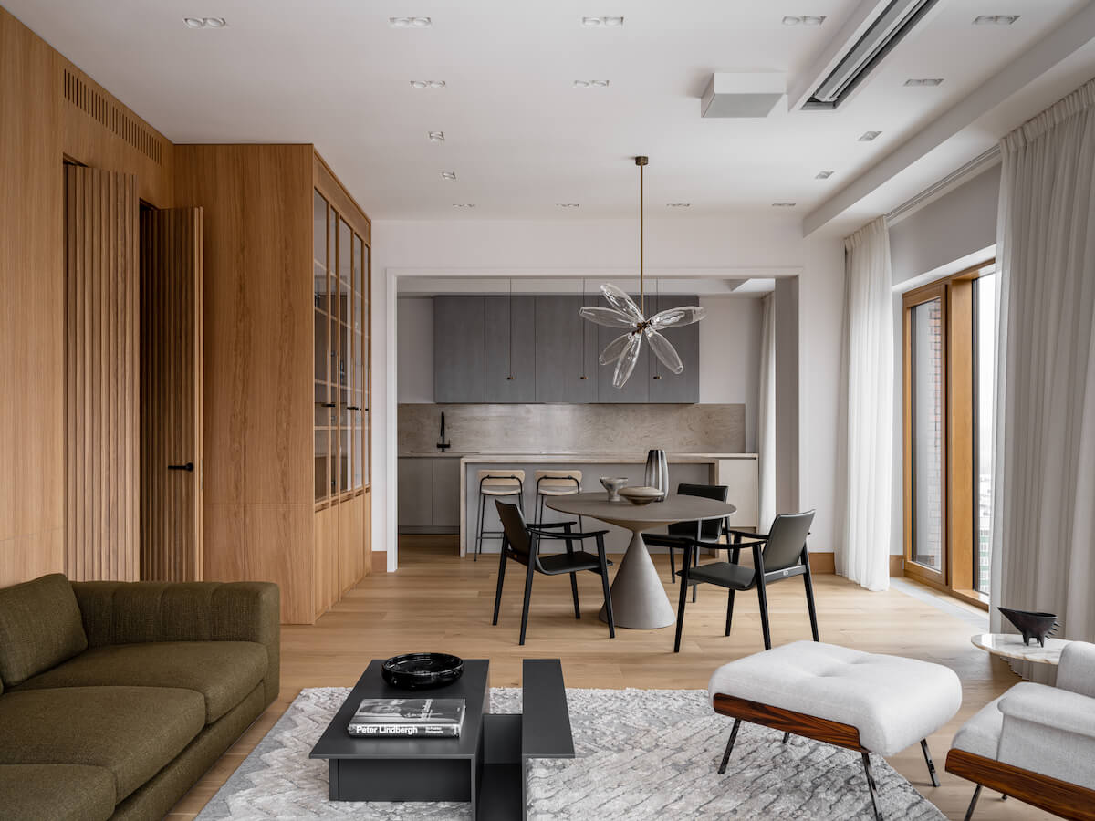 170 平方米的白色公寓丨俄罗斯莫斯科丨Ariana Ahmad-14