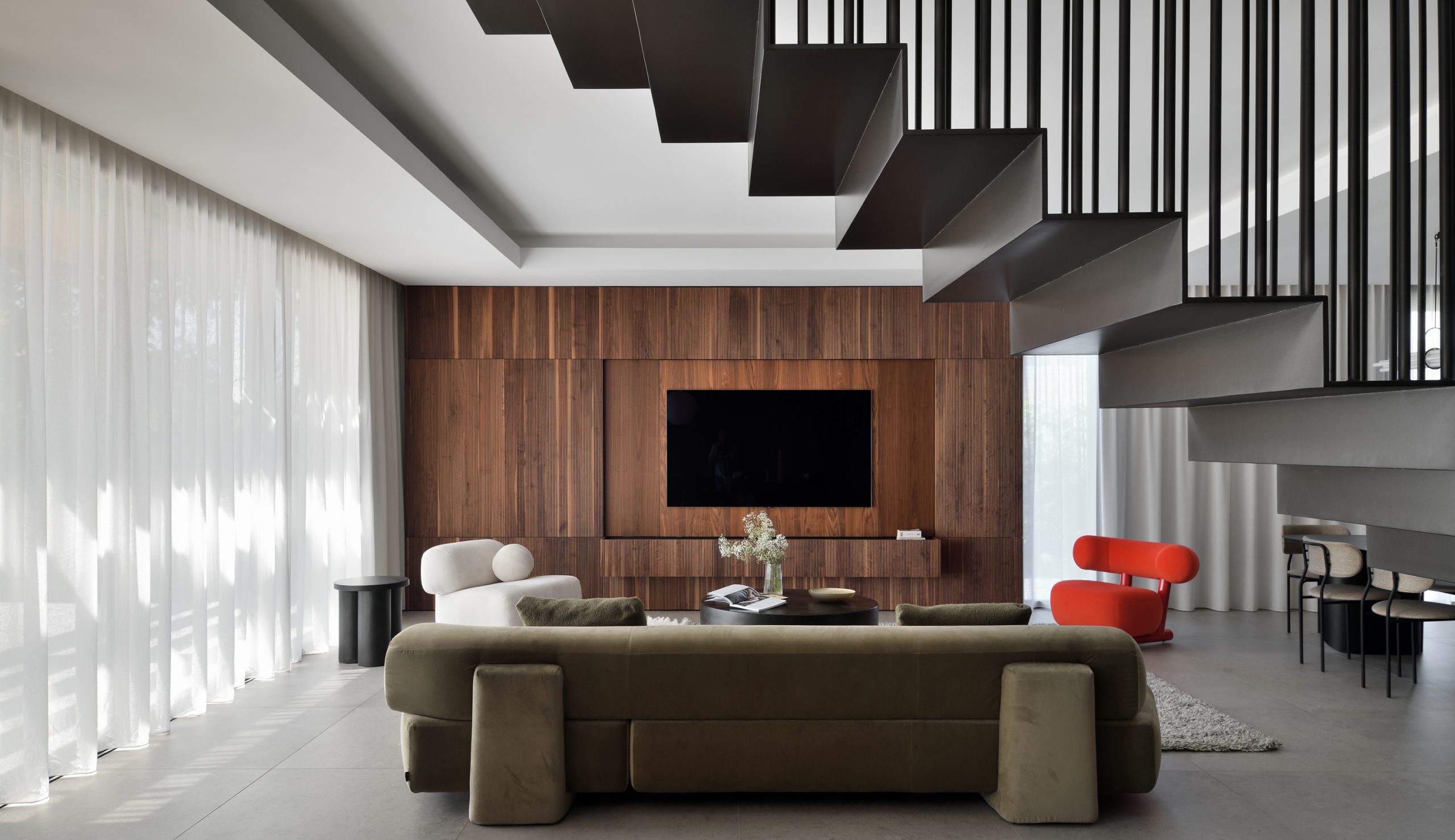 里昂附近某住宅室内设计丨法国里昂丨S Belle（室内建筑师）-2