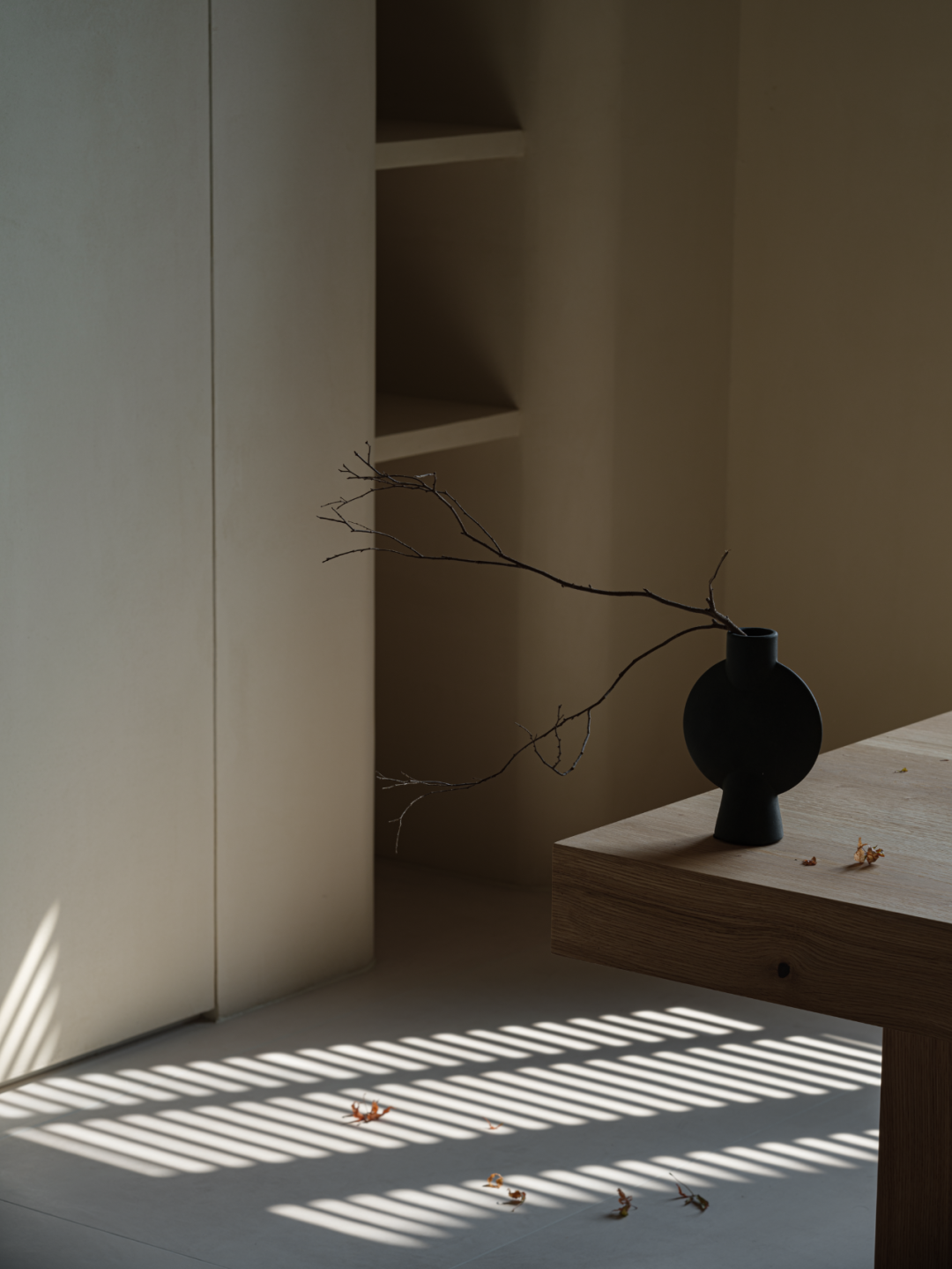 暖黄色宁静住宅丨中国武汉丨大思-37