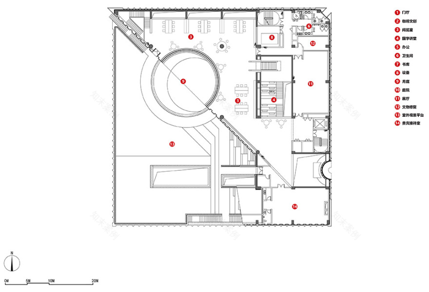 台儿庄区图书馆丨中国枣庄丨同圆设计集团股份有限公司-76