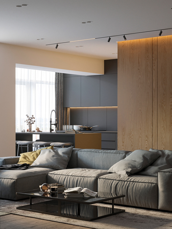 私人公寓室内设计丨乌克兰切尔诺夫策丨AVISTUDIO-14