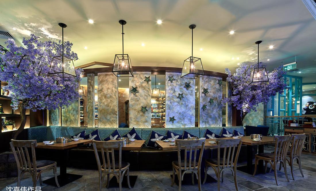 火锅店丨沈嘉伟设计作品—大象十方泰式海鲜火锅-11