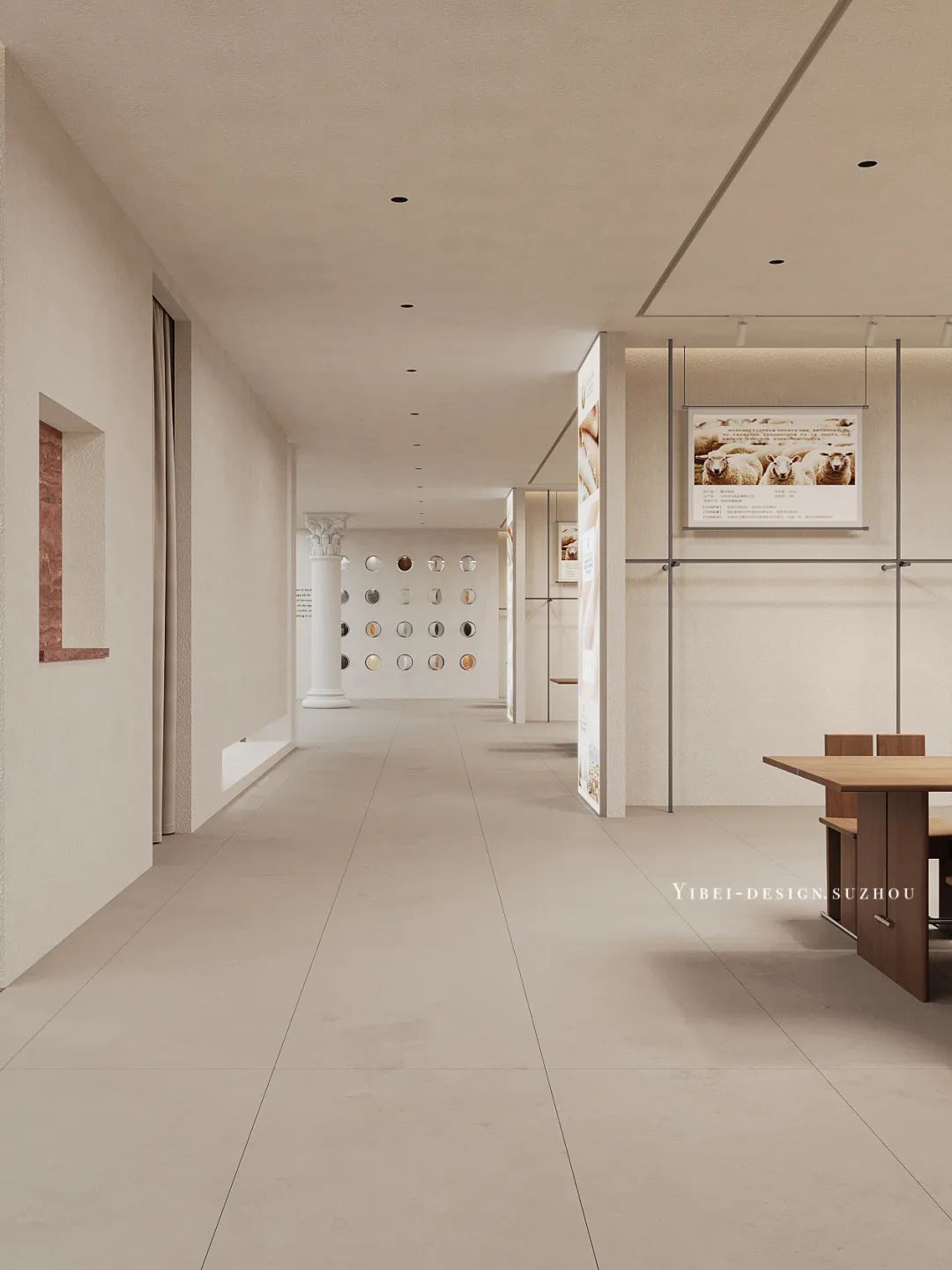 羊毛衫针织展厅丨中国苏州丨YIBEI DESIGN-1