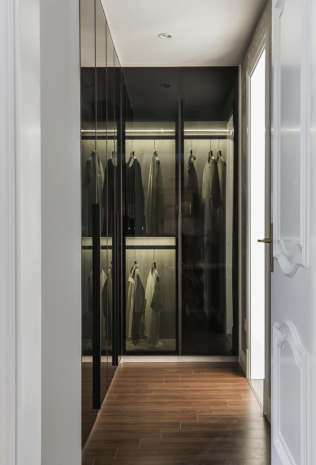 灰色调质感的惊艳生活丨朴森全案设计-21