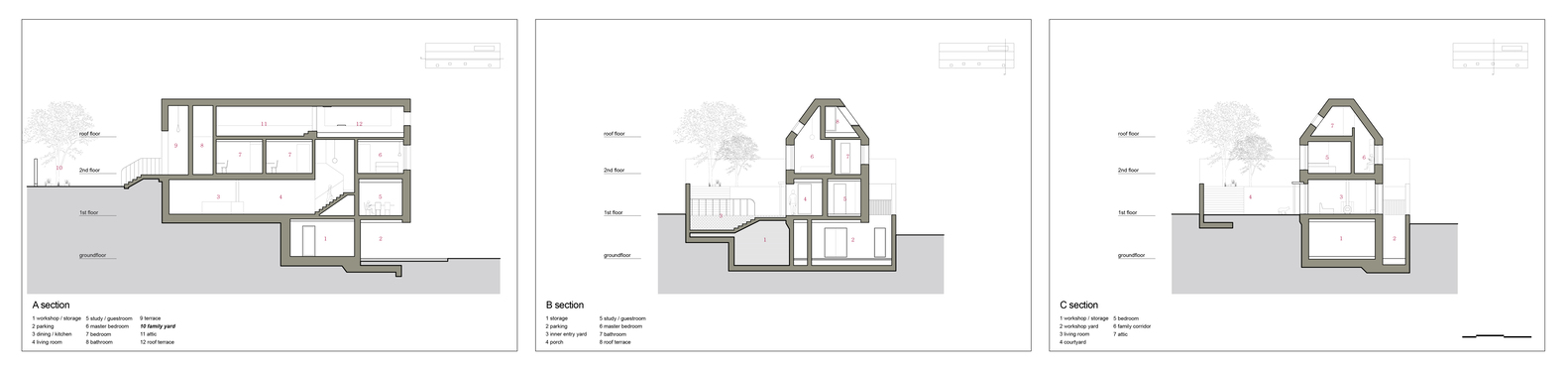首尔郊区悬浮砖房· Zeppelin House-37
