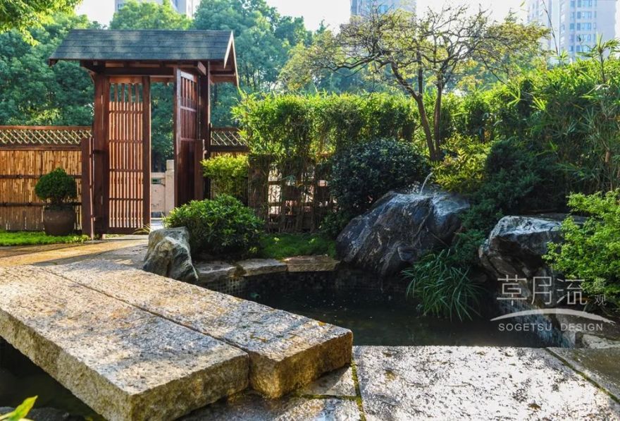 小空间庭院景观设计丨草月流景观-4