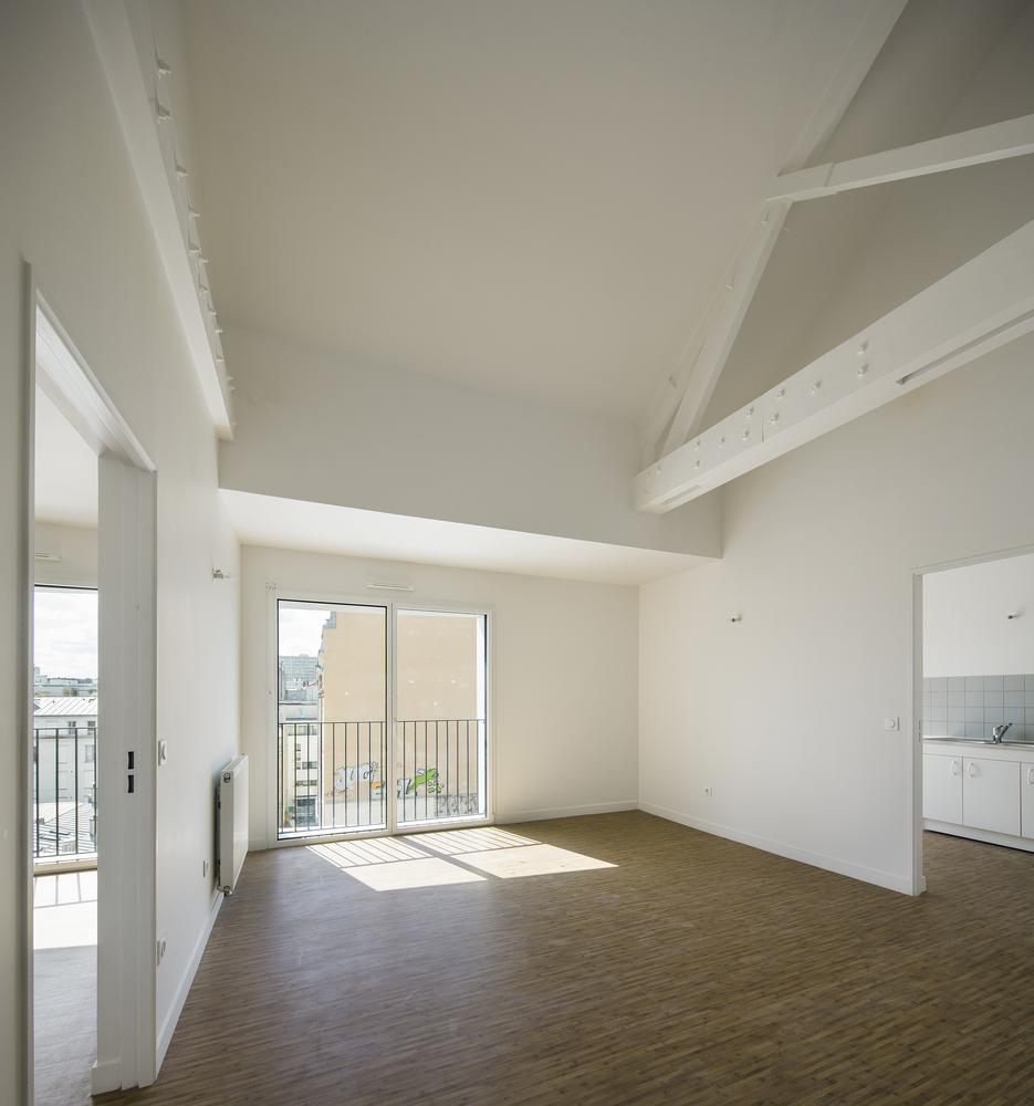 巴黎贝尔维尔区 33 套新旧住房的统一设计-24