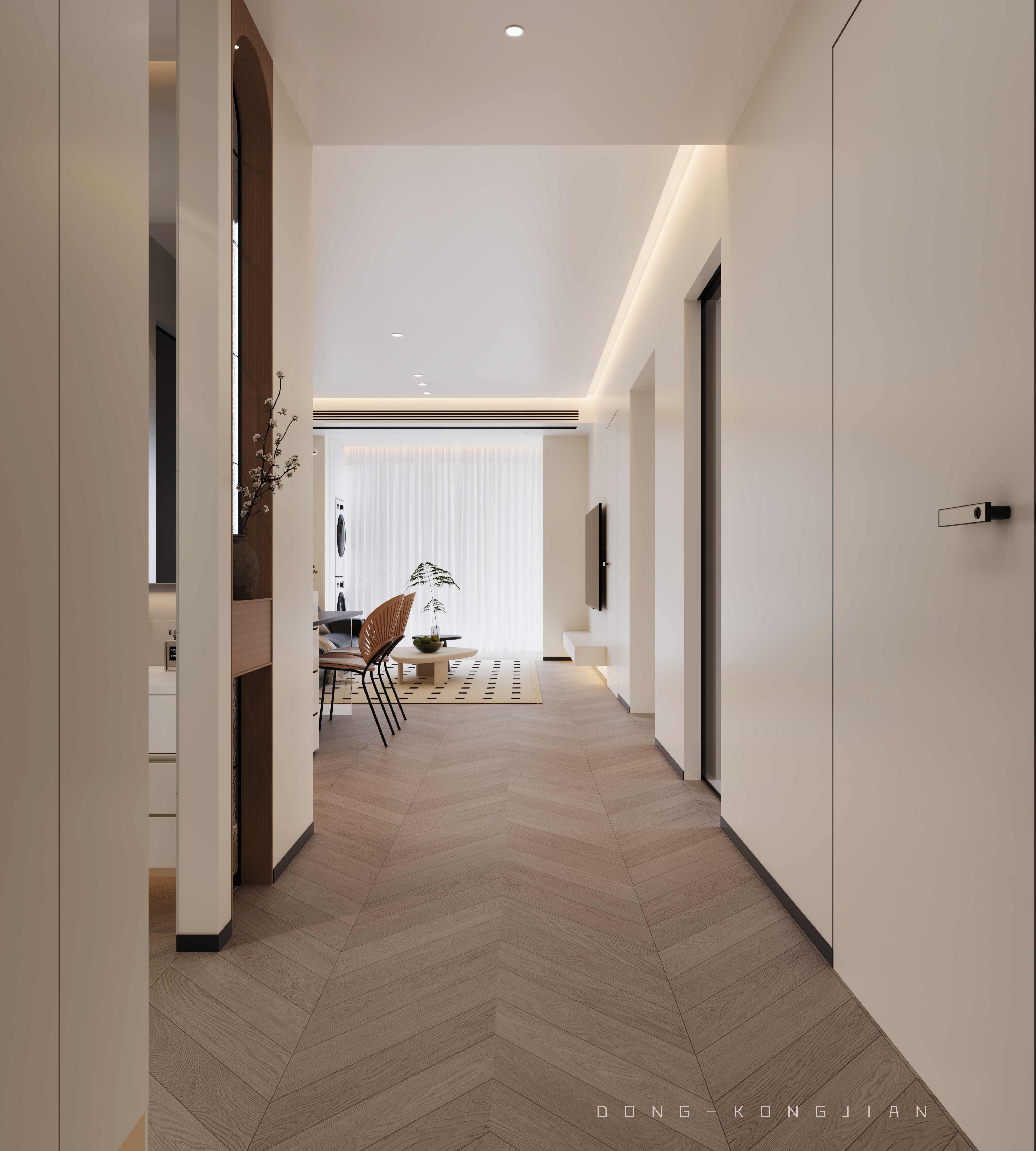 现代简约室内设计丨源白设计-2