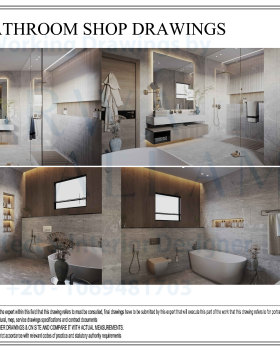 BATHROOM WORKING DRAWINGS