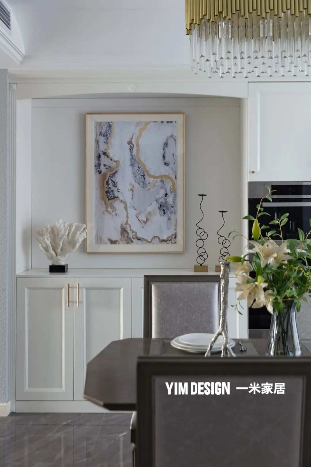 湖景轻奢美式宅丨一米家居,有料美学-23