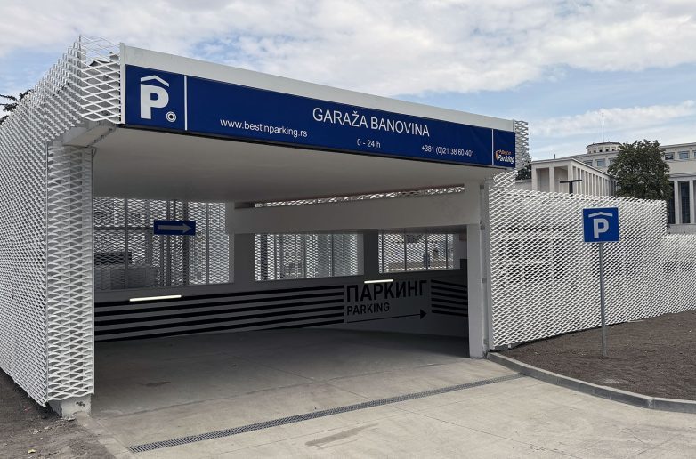 Banovina地下公共停车场丨诺维萨德-14
