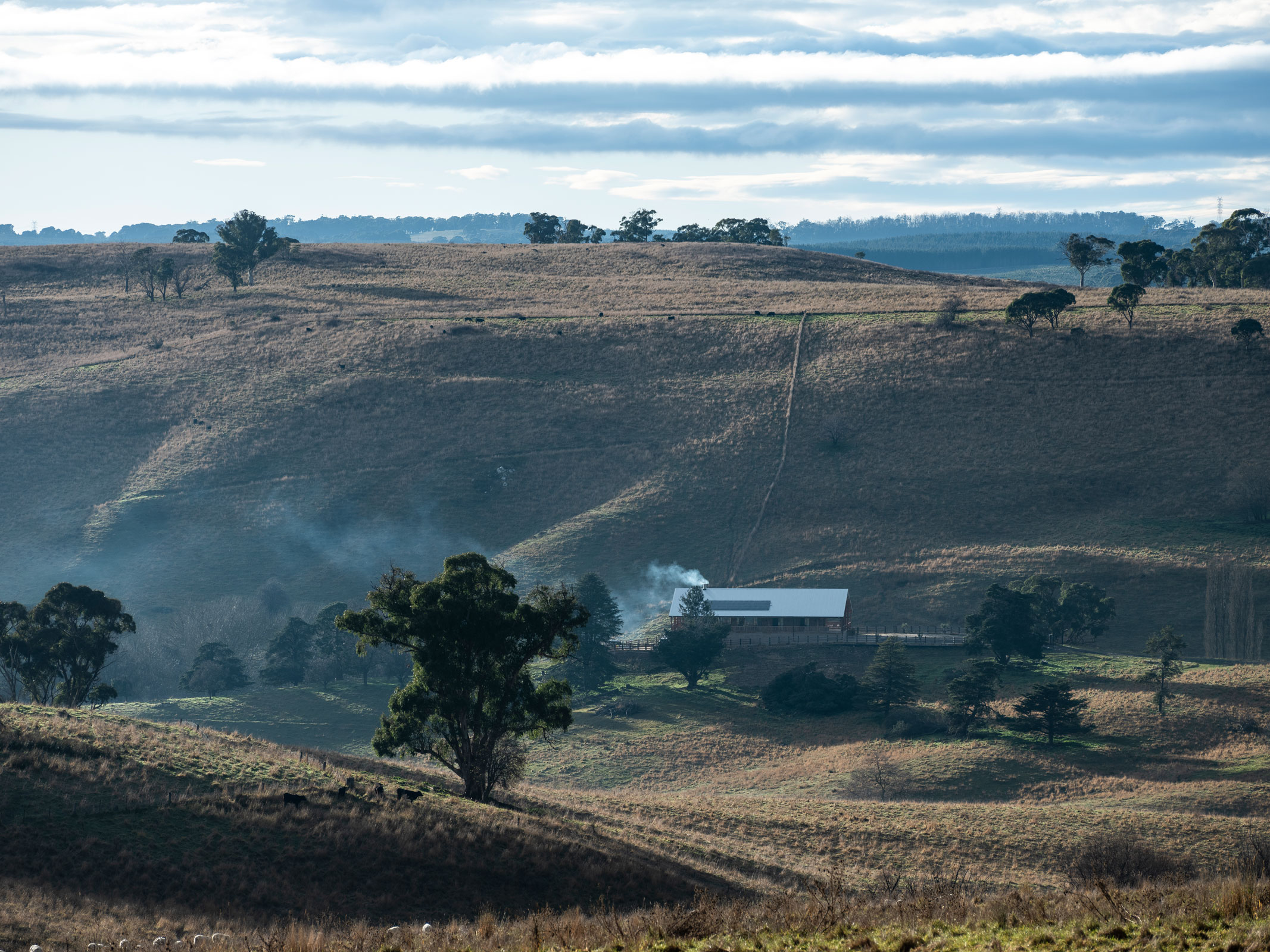 山丘景观中的豪华农舍丨澳大利亚丨Linda Habak Design-29