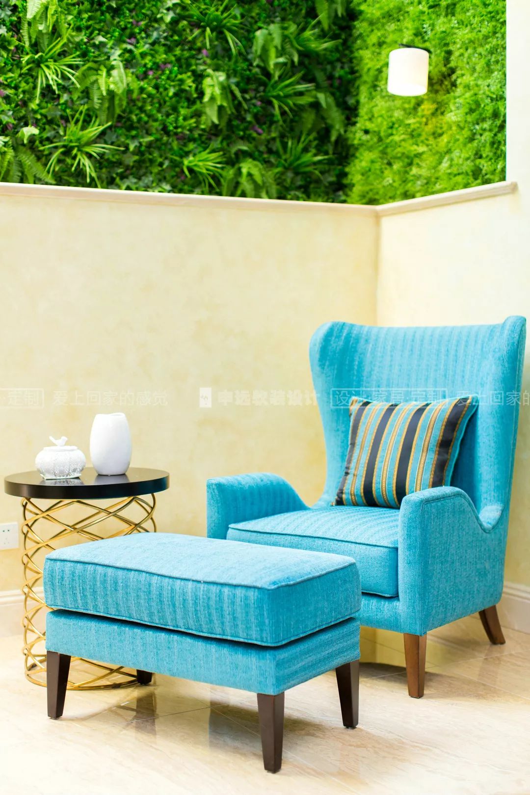 【申远软装百套实景案例】海域观园 380㎡ 法式-10