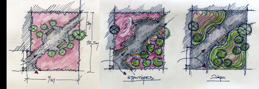 Pocket Parks & Urban Voids in Athens /2013-16