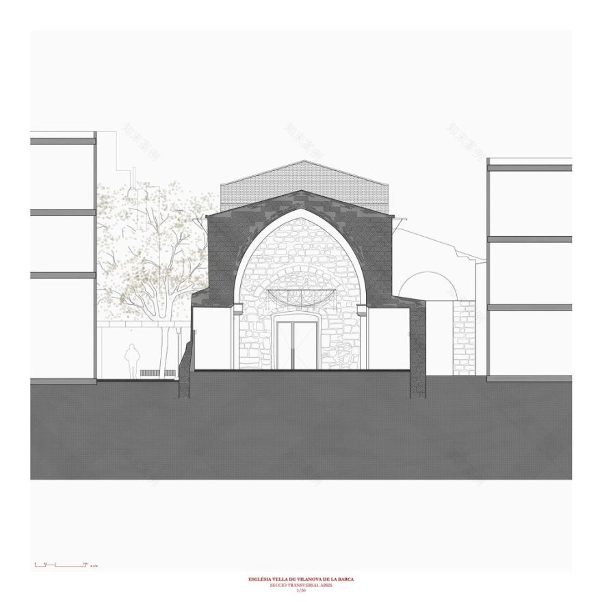 西班牙维拉诺娃·德拉·巴萨教堂修复重生-41