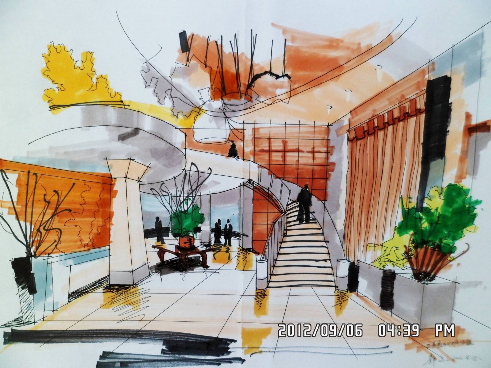 WYD+无影——几年前在特训营的手绘上色空间-2