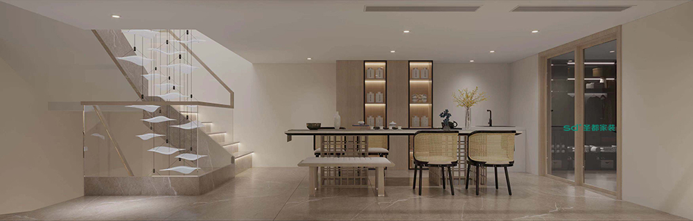 现代极简风暖色系丨中国衢州丨圣都家居装饰有限公司-15