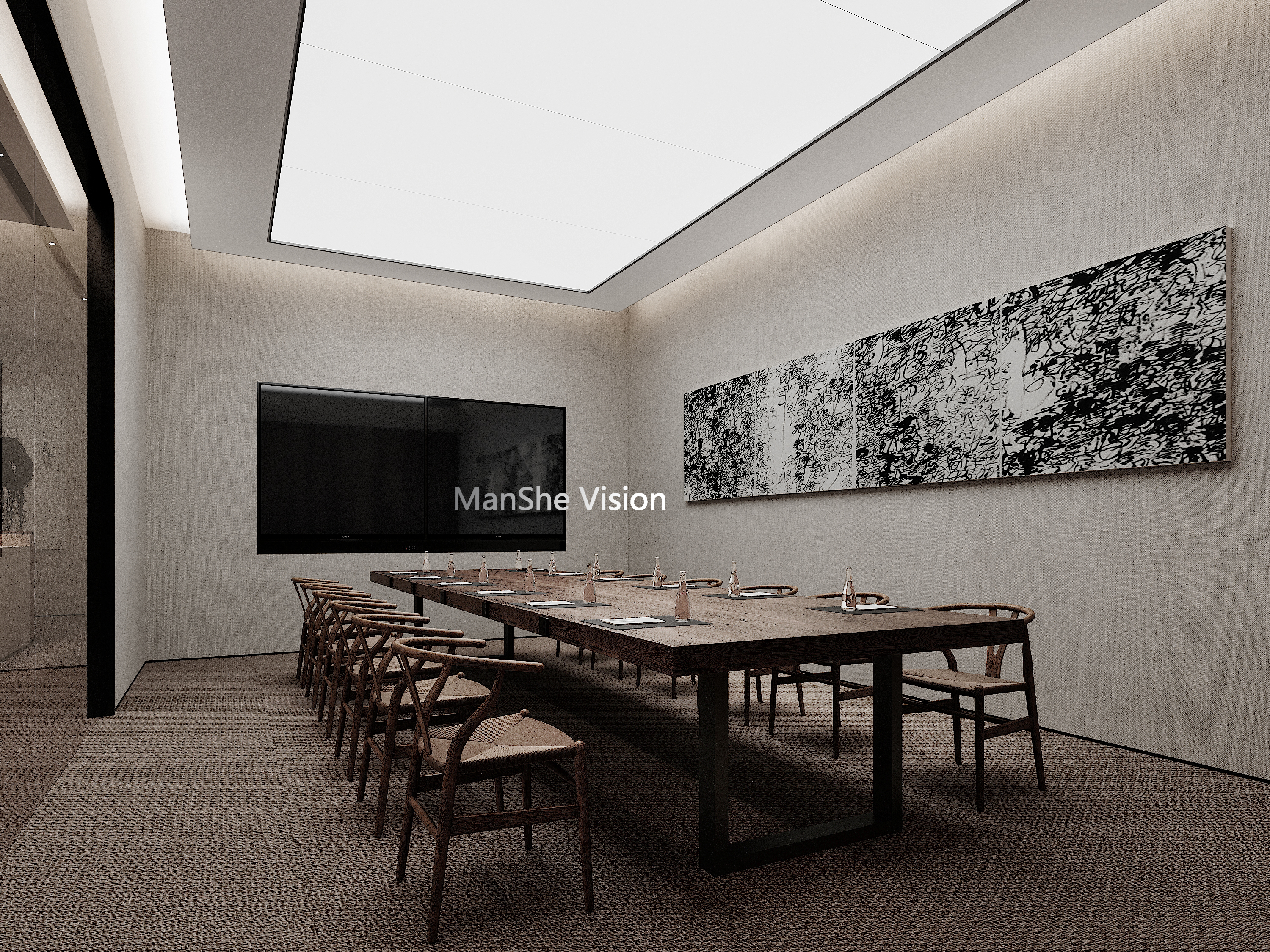 禅意曼蛇 · 东方语境与现代气息的艺术空间丨Team Vision Design-34