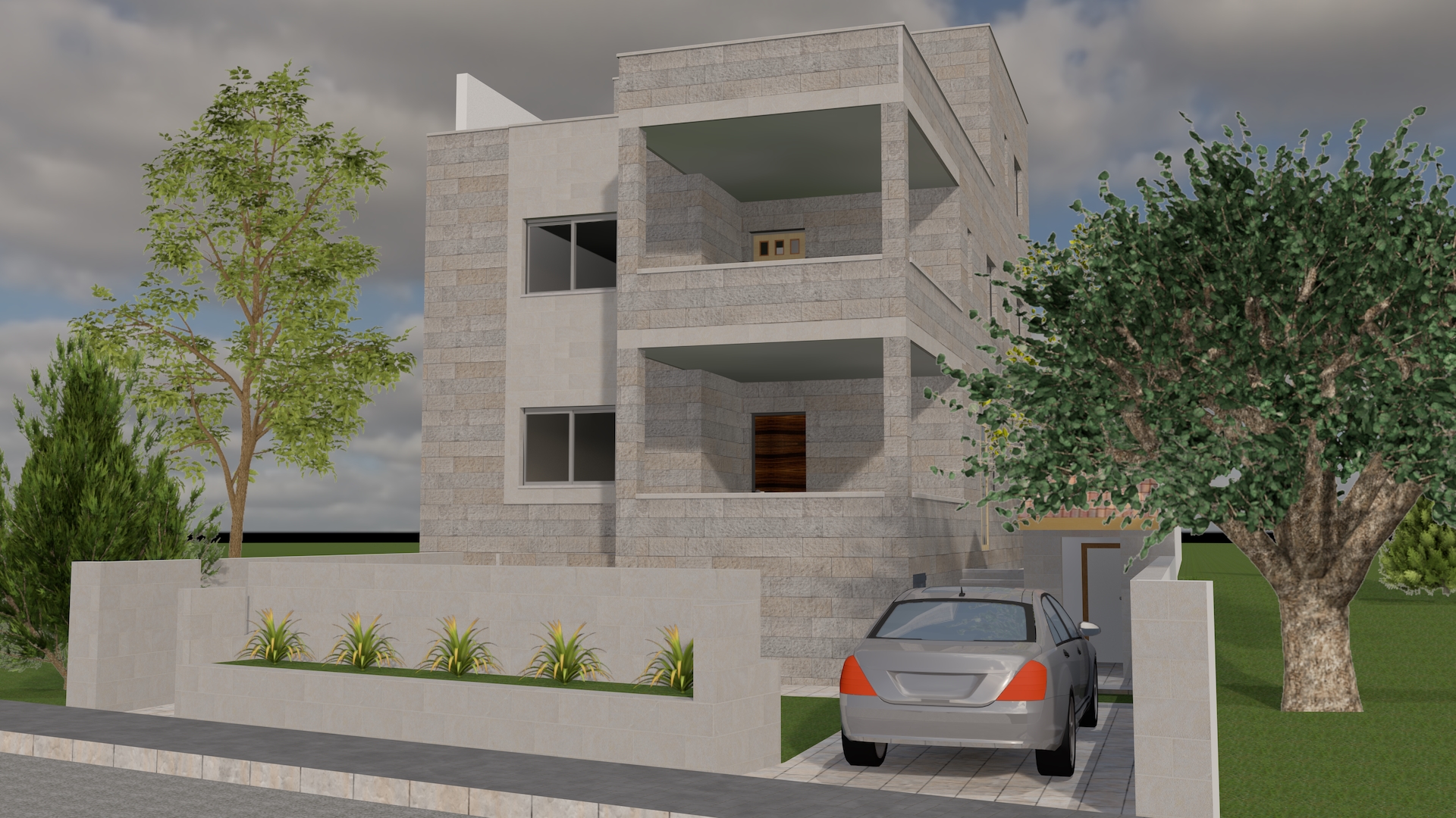 S. House / using BIM technology-4
