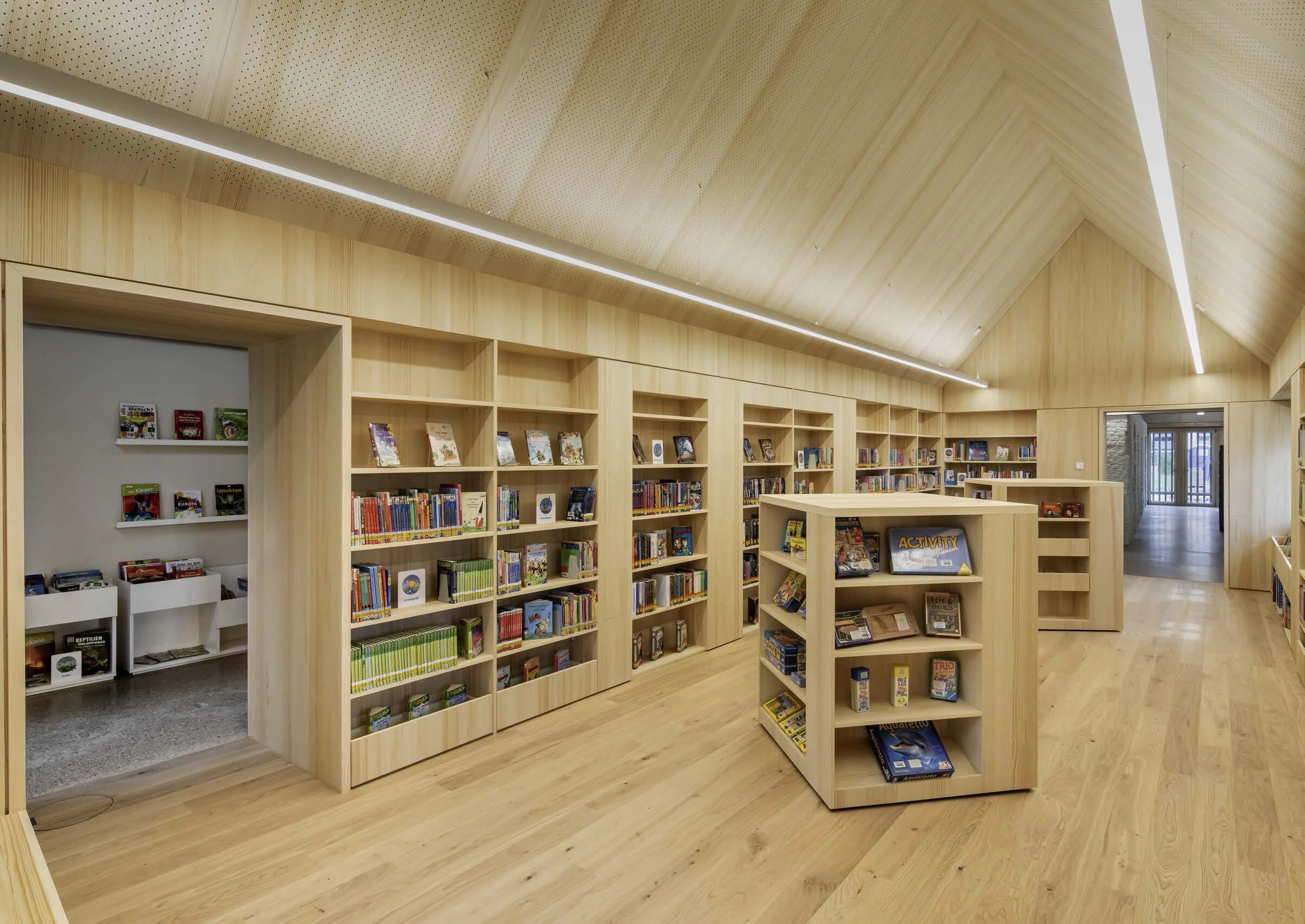 贡德尔斯海姆社区图书馆丨德国丨Schlicht Lamprecht Architekten-23