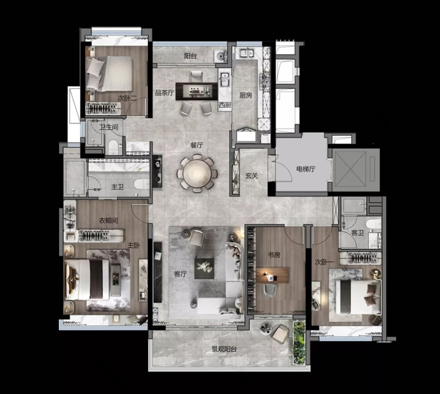 广州越秀·和樾府丨中国广州丨PTA上海柏涛-55