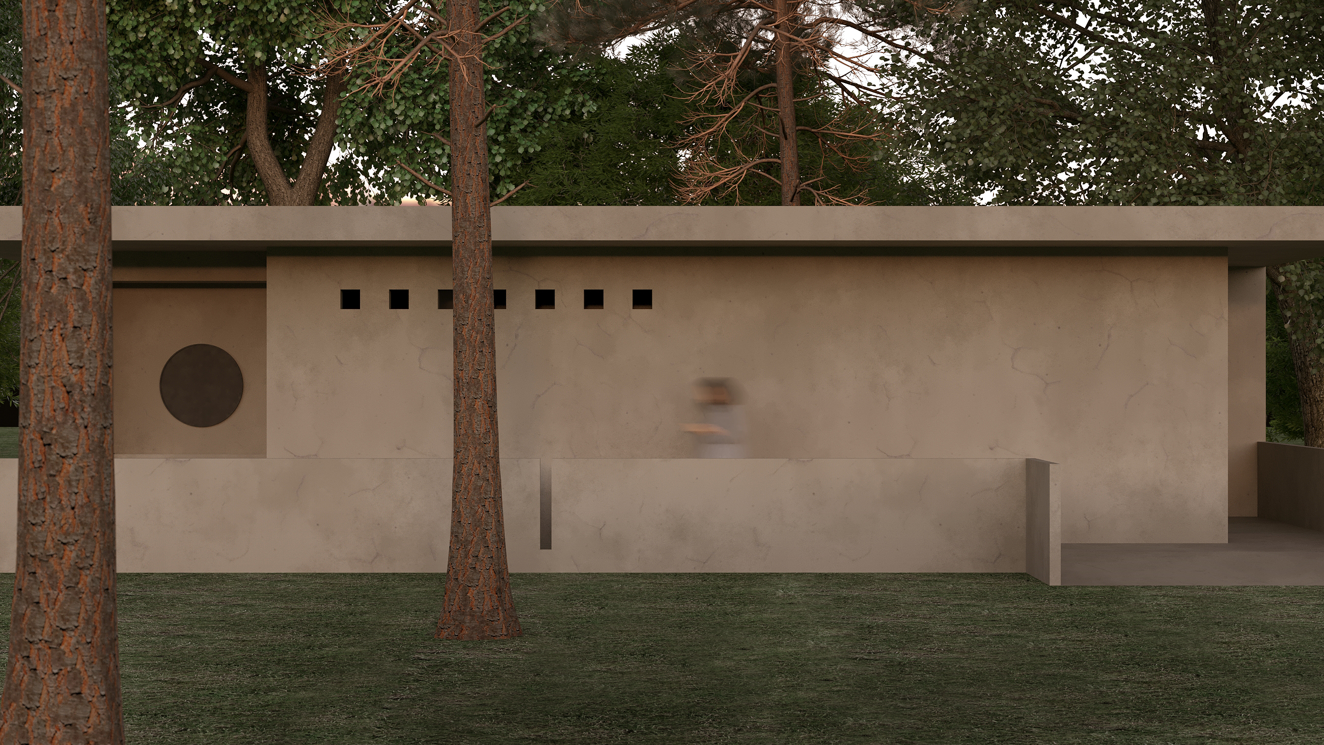 树林中的个性厕所-9