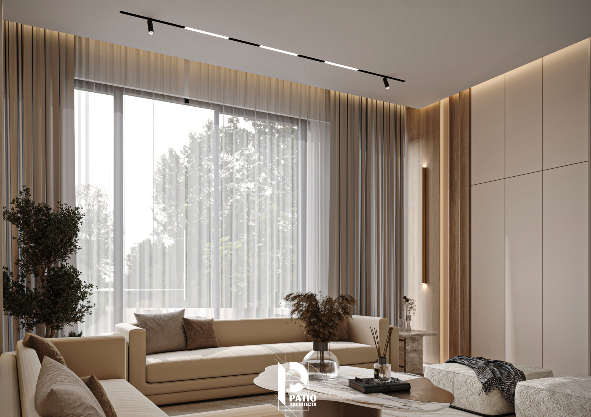 Family Living Interior – Residential Project-12