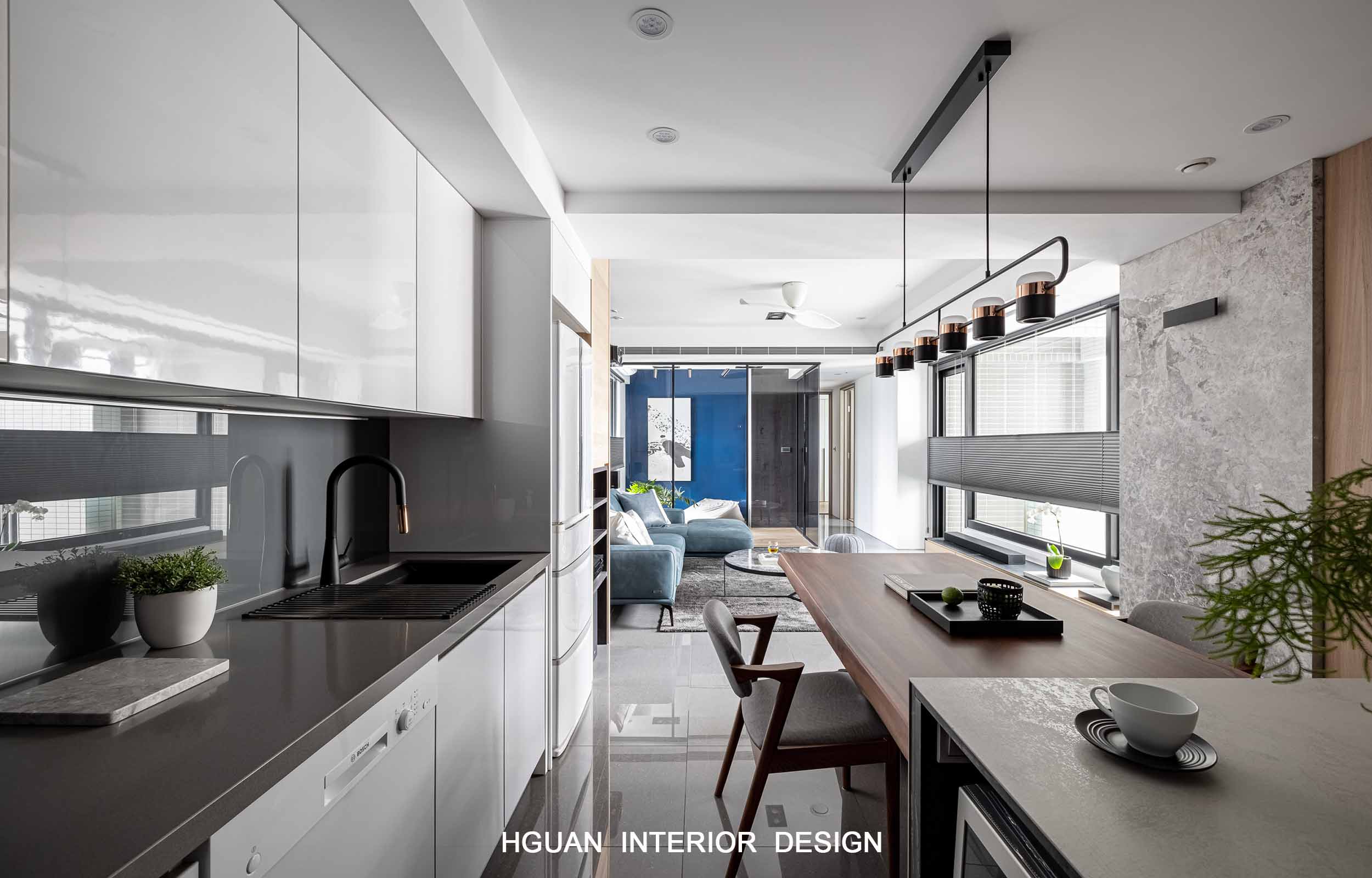 蓝色狂想曲  禾观空间设计-21