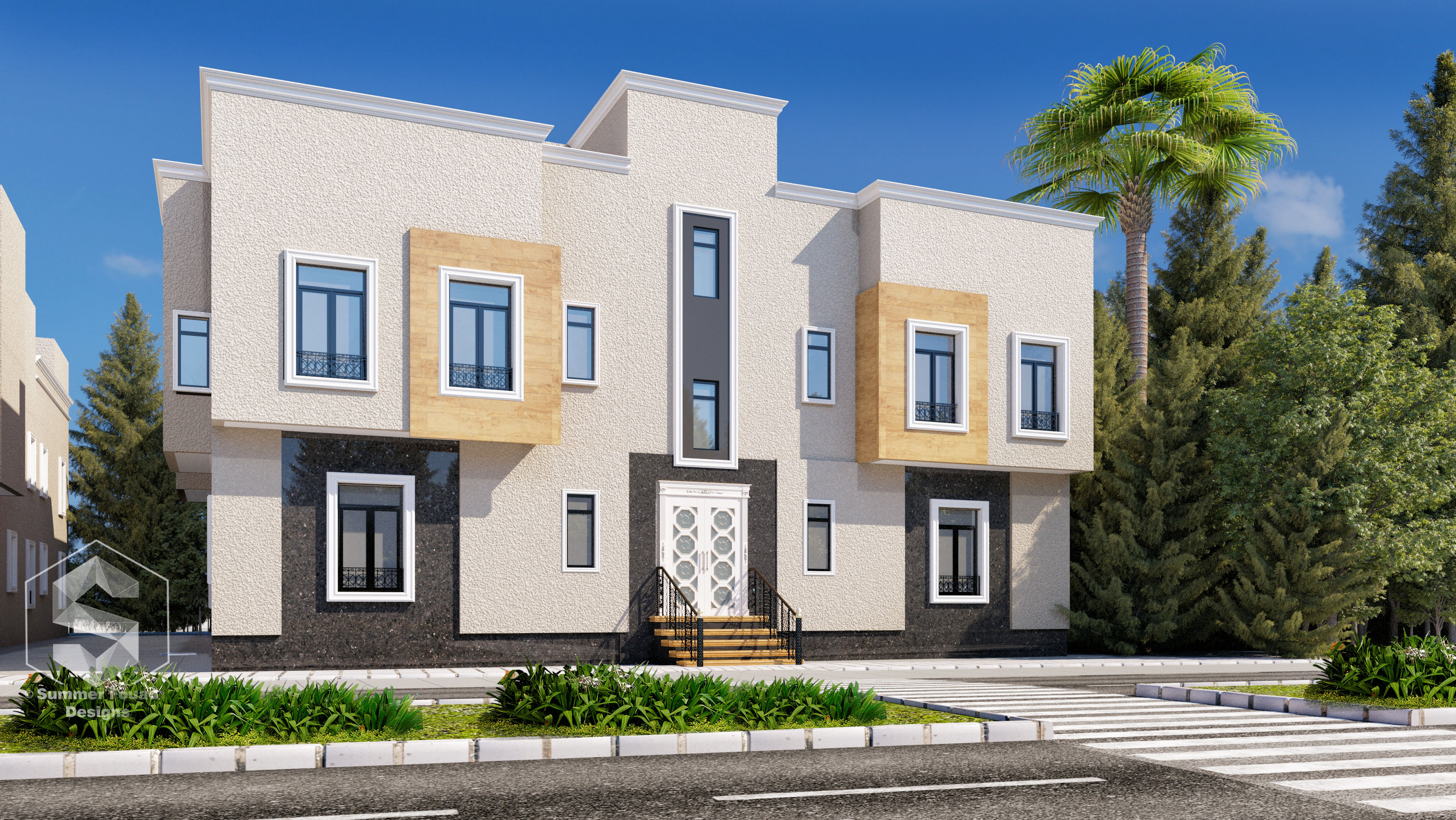 住宅外立面设计丨沙特阿拉伯塔伊夫丨本人-6