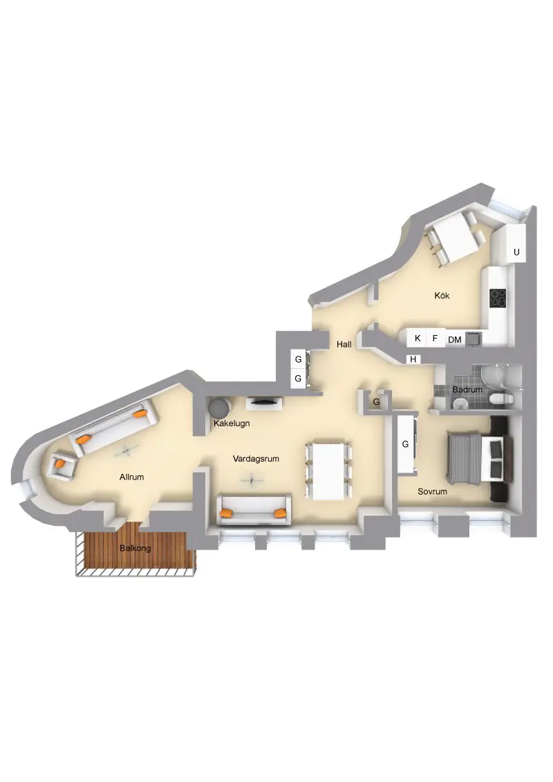 古典之韵 | 1903 年的铁艺阳台公寓-17